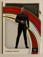 Damian Priest [Gold] #12 Wrestling Cards 2022 Panini Immaculate WWE Prices