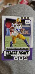 Clyde Edwards Helaire Football Cards 2021 Panini Contenders Draft Picks Prices
