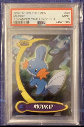 Mudkip [Foil] #49 Pokemon 2004 Topps Advanced Challenge