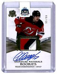 Yegor Sharangovich Hockey Cards 2020 Upper Deck The Cup Signature Materials Prices