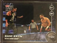 Sami Zayn Wrestling Cards 2017 Topps Now WWE Prices