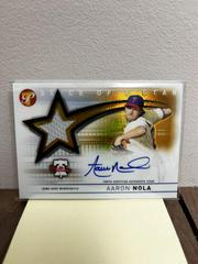 Aaron Nola [Gold Refractor] Baseball Cards 2022 Topps Pristine Autographs Prices