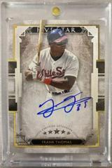 Frank Thomas Baseball Cards 2018 Topps Five Star Autographs Prices