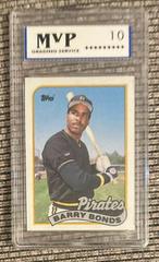 Barry Bonds Baseball Cards 1989 Topps Prices