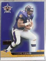 Jamal Lewis [Premiere Date] Football Cards 2001 Pacific Vanguard Prices