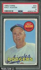 Walt Alston #24 Baseball Cards 1969 Topps Prices