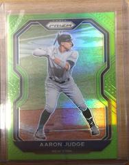 Aaron Judge [Green Prizm] #212 Baseball Cards 2021 Panini Prizm Prices