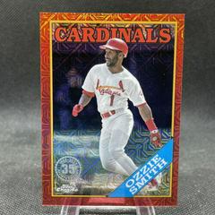 Ozzie Smith [Red] #T88C-40 Baseball Cards 2023 Topps Silver Pack 1988 Chrome Prices