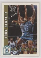 Tony Bennett #358 Basketball Cards 1992 Hoops Prices