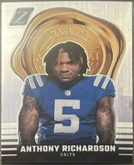 Anthony Richardson [Silver] #26 Football Cards 2023 Panini Zenith Zeal of Approval Prices