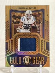 Jonathan Taylor [Prime] Football Cards 2022 Panini Gold Standard Gear Prices