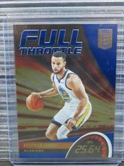 Stephen Curry [Blue] #1 Basketball Cards 2022 Panini Donruss Elite Full Throttle Prices