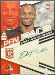 Dorian Thompson Robinson [Green Ink] #PPDTR Football Cards 2023 Panini Donruss Elite Pen Pals Autographs Prices