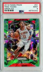 Trae Young [Green Ice] Basketball Cards 2019 Panini Prizm Prices