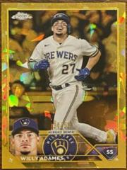 Willy Adames [Gold] #106 Baseball Cards 2023 Topps Chrome Sapphire Prices