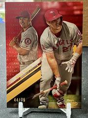 Mike Trout [Class 1 Red] #1 Baseball Cards 2019 Topps Gold Label Prices