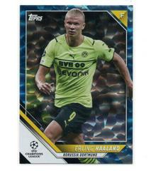 Erling Haaland [Icy Blue] Soccer Cards 2021 Topps UEFA Champions League Prices