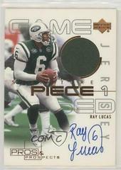 Ray Lucas [Piece 1] Football Cards 2000 Upper Deck Pros & Prospects Signature Prices