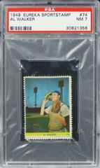 Al Walker #74 Baseball Cards 1949 Eureka Sportstamps Prices