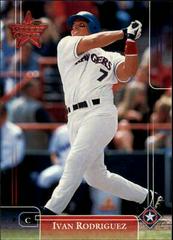 Ivan Rodriguez #101 Baseball Cards 2002 Leaf Rookies & Stars Prices