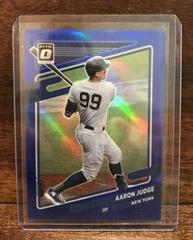 Aaron Judge [Blue] Baseball Cards 2021 Panini Donruss Optic Prices