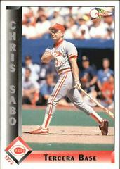 Chris Sabo Baseball Cards 1993 Pacific Spanish Prices