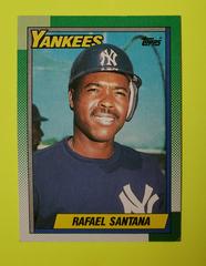 Rafael Santana #651 Tiffany Baseball Cards 1990 Topps Tiffany Prices