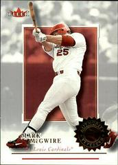 Mark McGwire Baseball Cards 2001 Fleer Authority Prices