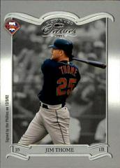 Jim Thome #37 Baseball Cards 2003 Donruss Classics Prices