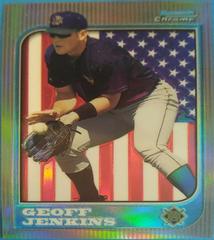 Geoff Jenkins [Refractor] #176 Baseball Cards 1997 Bowman Chrome International Prices