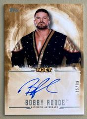 Bobby Roode [Bronze] #UA-BR Wrestling Cards 2017 Topps WWE Undisputed Autographs Prices