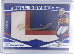 Dalton Kincaid [Autograph] #FC-13 Football Cards 2023 Panini Plates and Patches Full Coverage Prices