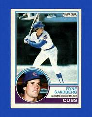 Ryne Sandberg #83 Baseball Cards 1983 O Pee Chee Prices
