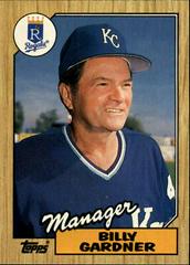 Billy Gardner #36T Baseball Cards 1987 Topps Traded Prices
