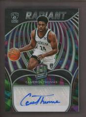 Cameron Thomas [Marble] #RSI-CTH Basketball Cards 2021 Panini Spectra Radiant Signatures Prices