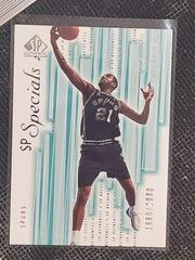 Tim Duncan #142 Basketball Cards 2001 SP Authentic Prices