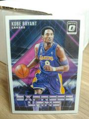 Kobe Bryant Basketball Cards 2018 Panini Donruss Optic Express Lane Prices