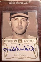 Phil Niekro #HOF-EDI Baseball Cards 2013 Panini Cooperstown Signatures Prices