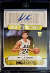 Walker Kessler #GS-WKK Basketball Cards 2022 Panini Hoops Great SIGnificance Autographs Prices