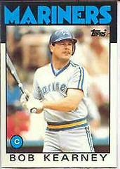 Bob Kearney Baseball Cards 1986 Topps Tiffany Prices