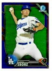 Josh Sborz [Purple Refractor] #BCP209 Baseball Cards 2016 Bowman Chrome Prospect Prices