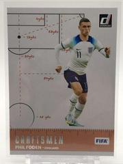 Phil Foden [Silver] #7 Soccer Cards 2022 Panini Donruss Craftsmen Prices