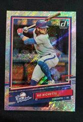 Bo Bichette [Rapture] Baseball Cards 2020 Panini Donruss the Rookies Prices