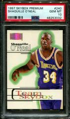 Shaquille O'Neal Basketball Cards 1997 Skybox Premium Prices