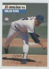 Nolan Ryan #16 Baseball Cards 1993 Jimmy Dean Prices
