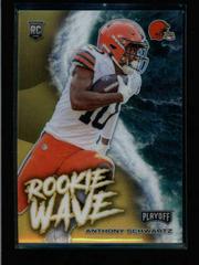 Anthony Schwartz [Gold] #RW-ASC Football Cards 2021 Panini Playoff Rookie Wave Prices