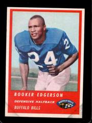 Booker Edgerson Football Cards 1963 Fleer Prices