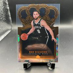 Ben Simmons [Crystal] Basketball Cards 2021 Panini Crown Royale Prices