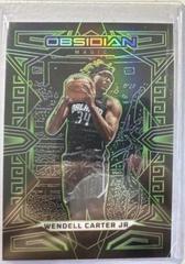 Wendell Carter Jr. [Green] #101 Basketball Cards 2022 Panini Obsidian Prices