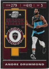 Andre Drummond #27 Basketball Cards 2019 Panini Contenders Optic Prices